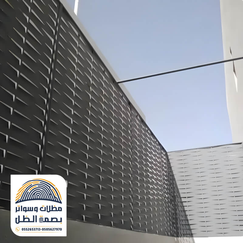 ساتر حديدي مجدول