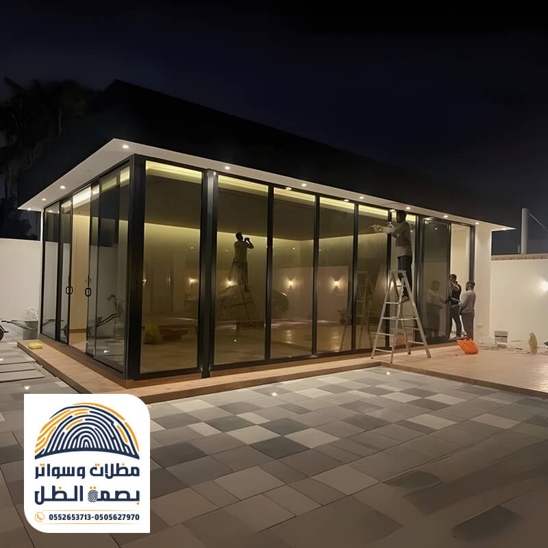 تركيب مجلس خارجي بالرياض