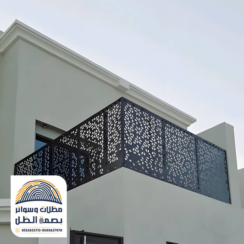 سواتر قص ليزر للبلكونات