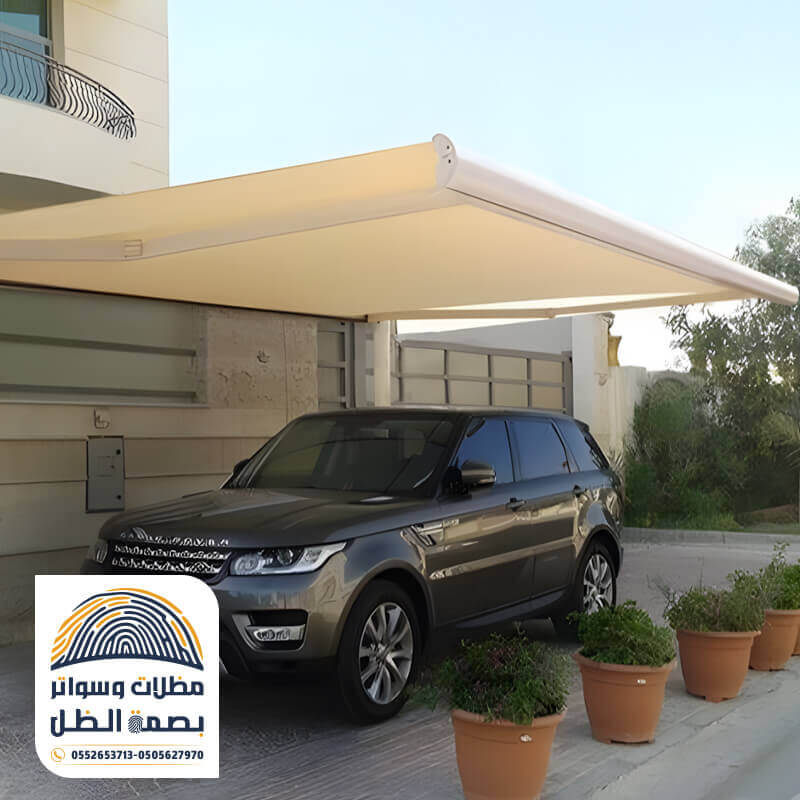 مظلات سيارات كهربائية