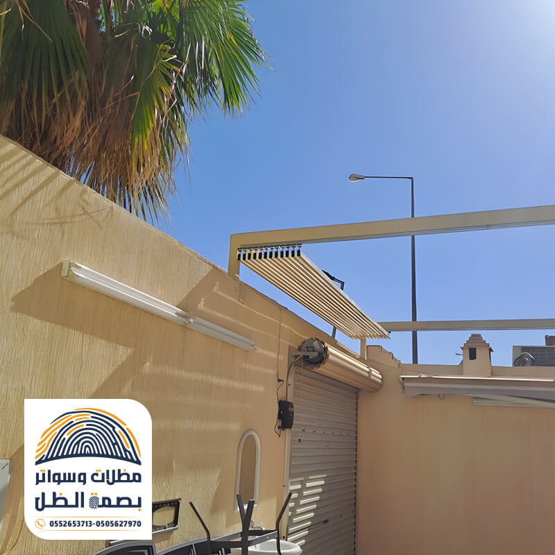 هيكل مظلات السحب اليدوي