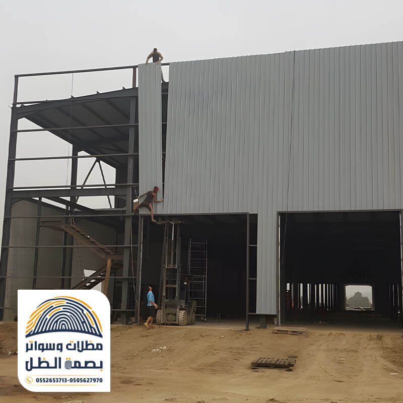 تركيب هنجر ساندوتش بانل فالرياض