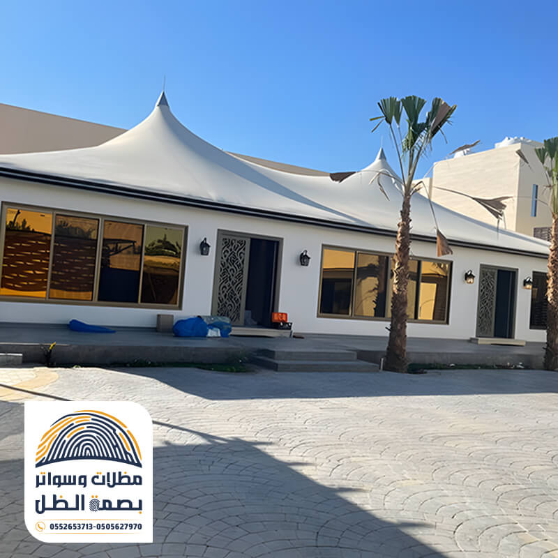 خيام ملكية حديثة من مؤسسة بصمة الظل