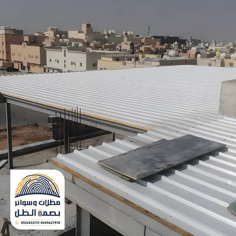 تركيب سقف ملحق ساندوتش بانل بالرياض