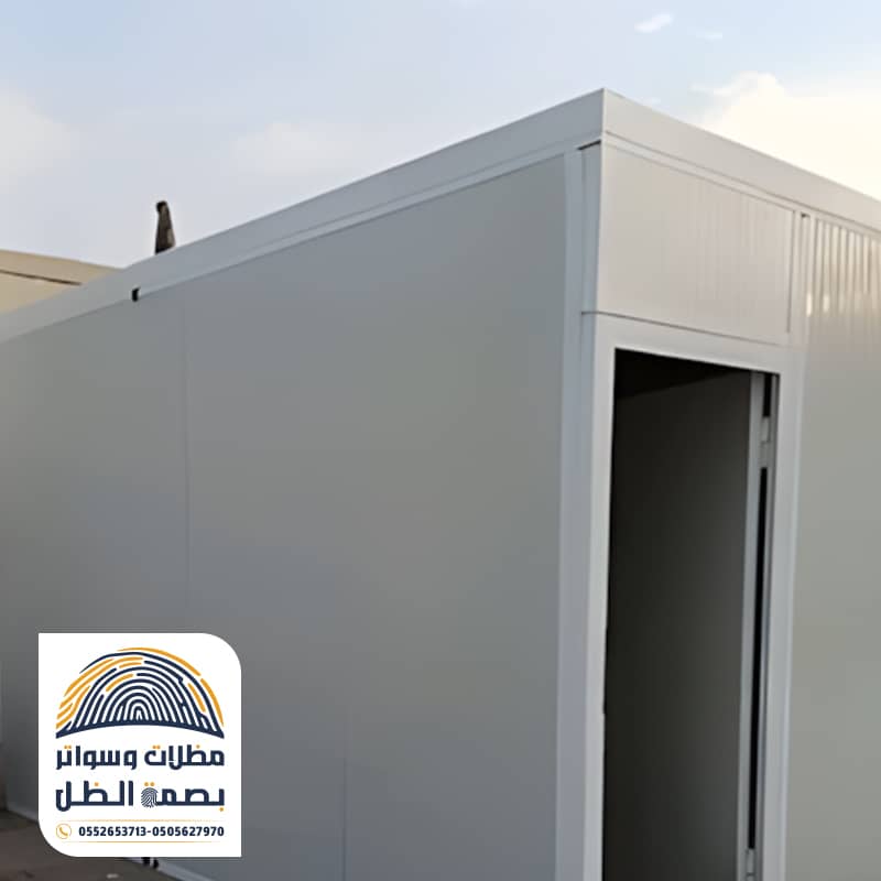 تنفيذ أسقف ملاحق ساندوتش بانل من مؤسسة بصمة الظل