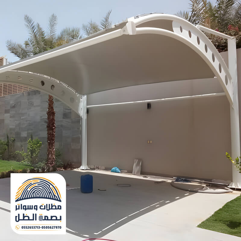 مظلات سيارات كابولي للاحواش