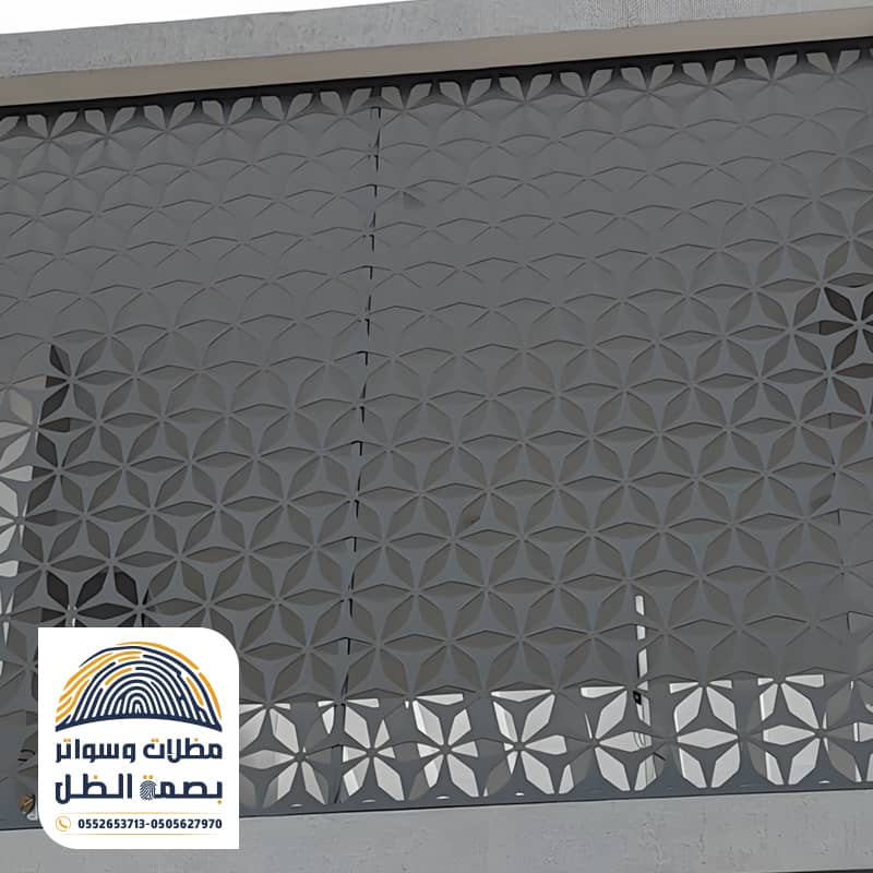 واجهات قص ليزر بنقوش جميلة